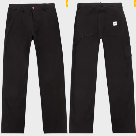 🩷Firm Price🩷 Caterpillar WWR Stone Forvasket Denim Carpenter Bukser - Picture 1 of 11